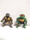 1988 TMNT Teenage Mutant Ninja Turtles Playmates Mirage Figure Lot of 2 Ty34