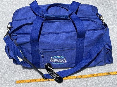 Aquafina Royal Blue Duffle Travel Sport Bag Model 5521 NEW Shoe Pocket Strap