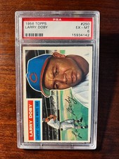 1956 Topps Baseball Larry Doby (HOF) #250 PSA 6