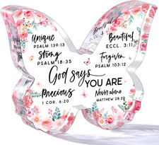 Christian Gifts for Women Birthday Inspiration Religious Gift, God Says You Are