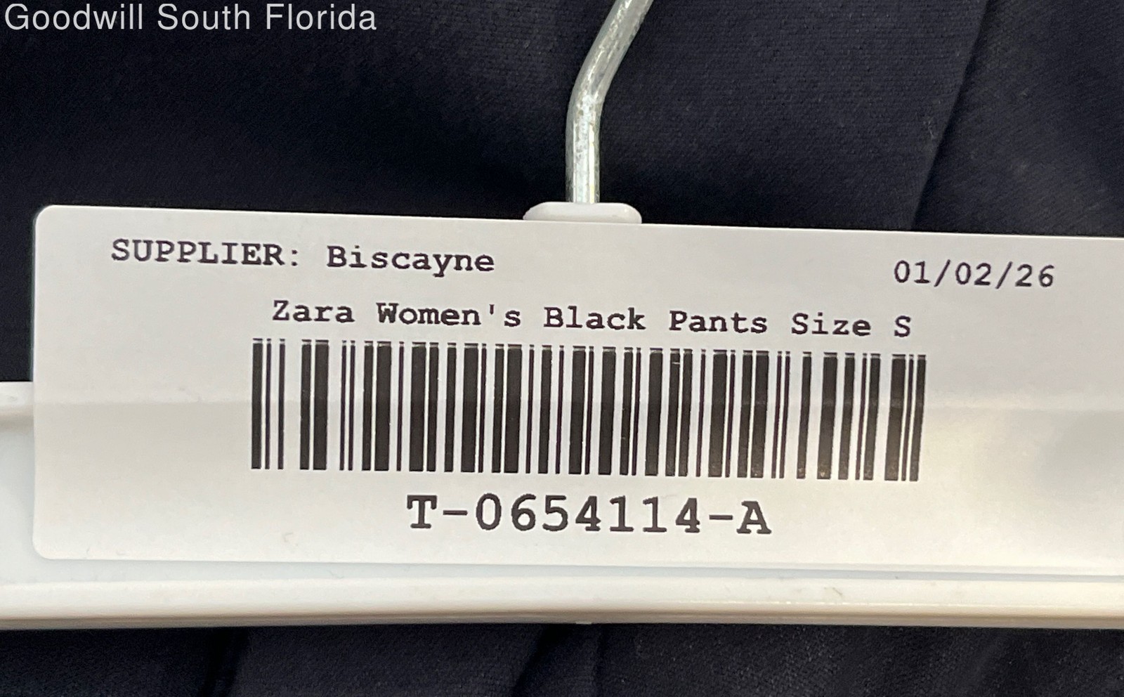 Zara Basic Collection Womens Black Flat Front Poc… - image 4