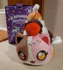 Aphmau MeeMeows Ice Cream Limited Edition Neapolitan Ice Cream Cat Plush NEW