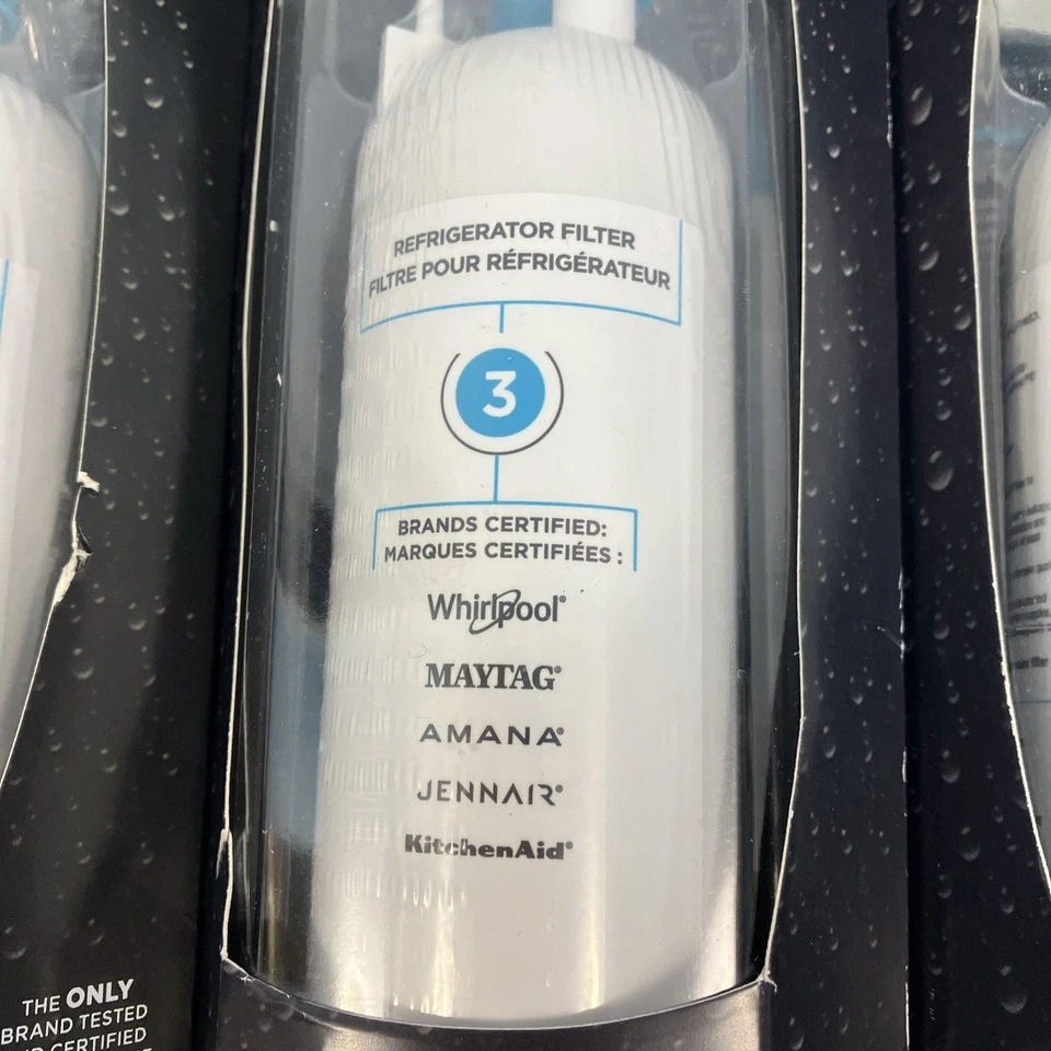 Filtro refrigerador de hielo y agua EveryDrop Pur 3 nuevo/sellado ΕDR3RXD1 lote de 3 Foto 2 de 4