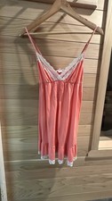 Vintage Y2K Victoria  s Secret 100 Cotton Lace Babydoll Cami Coquette Sz Small