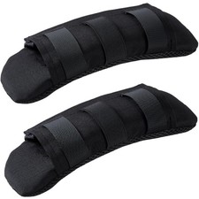 2 Pack Shoulder Strap Pad Backpack Pads Tactical Vest Black
