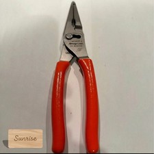 Snap-on LN47ACF LN46ACF Long Nose Pliers 2pc Set 3-Position Made in USA Green