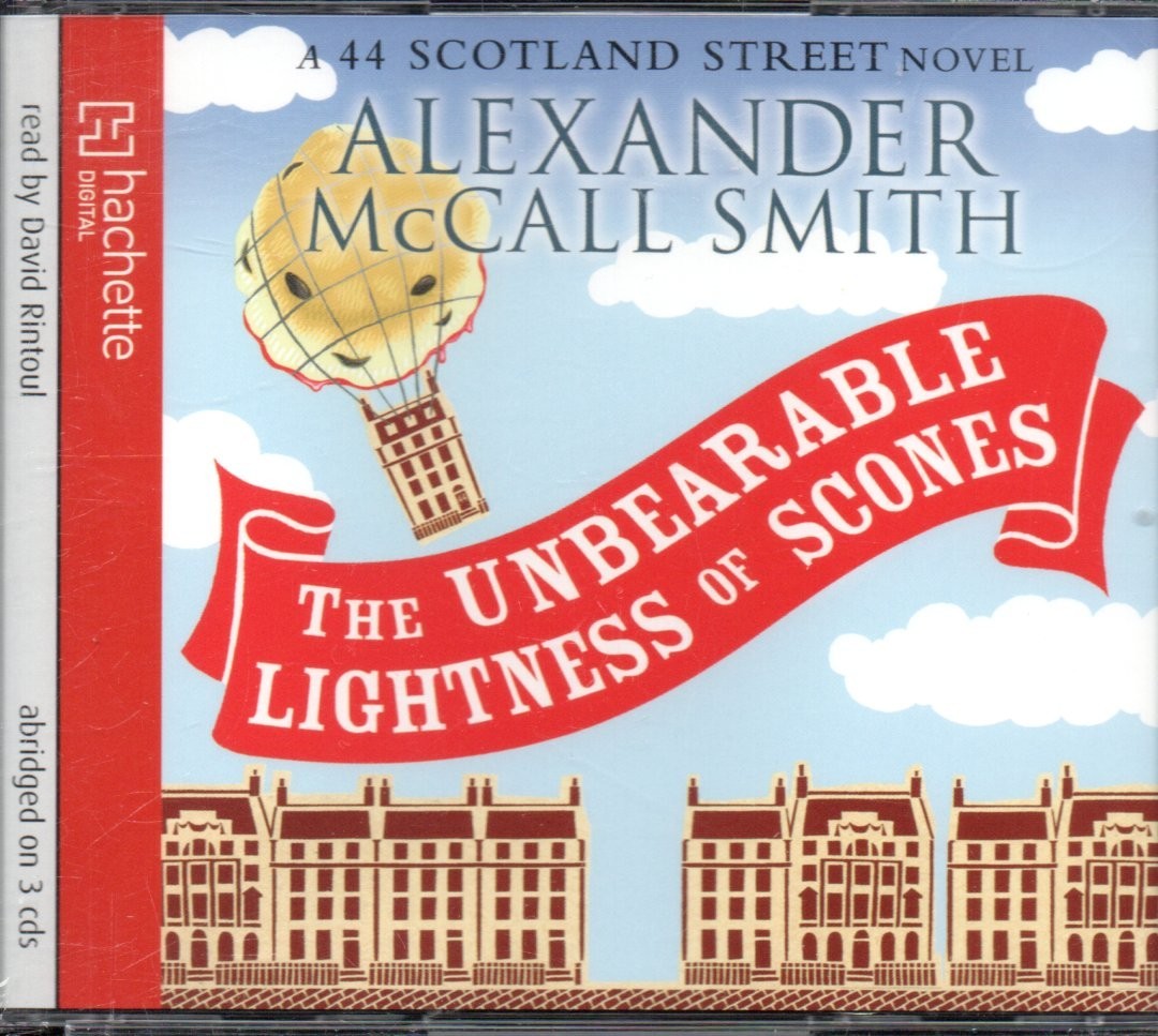 THE UNBEARABLE LIGHTNESS OF SCONES - 3xCD Audiobook *NEW & SEALED*