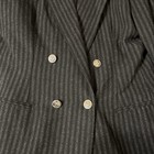 Fundamental Things Women’s Vintage Black Wool Striped Blazer Size 18 — photo 7