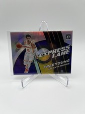 2021-22 Panini Donruss Optic - Express Lane Trae Young #5 Holo Prizm