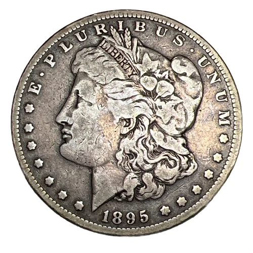 Better Date 1895-O Morgan Silver Dollar Very Fine