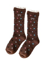 NWT Fun dots socks 4-8 Yr knee highs Sample by Hannah Rose Vintage New In Bag