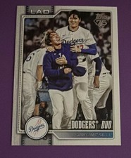 Topps 2026 Series One Dodgers Duo #265 Shohei Ohtani Yoshinobu Yamamoto Dodgers