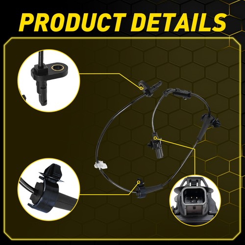 ABS Wheel Speed Sensor For 2012-2015 Honda Civic 1.5L 1.8L 2.4L Front Right+Left - Picture 3 of 15