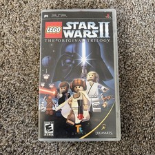 Lego Star Wars II (2) The Original Trilogy Sony PSP Complete Working