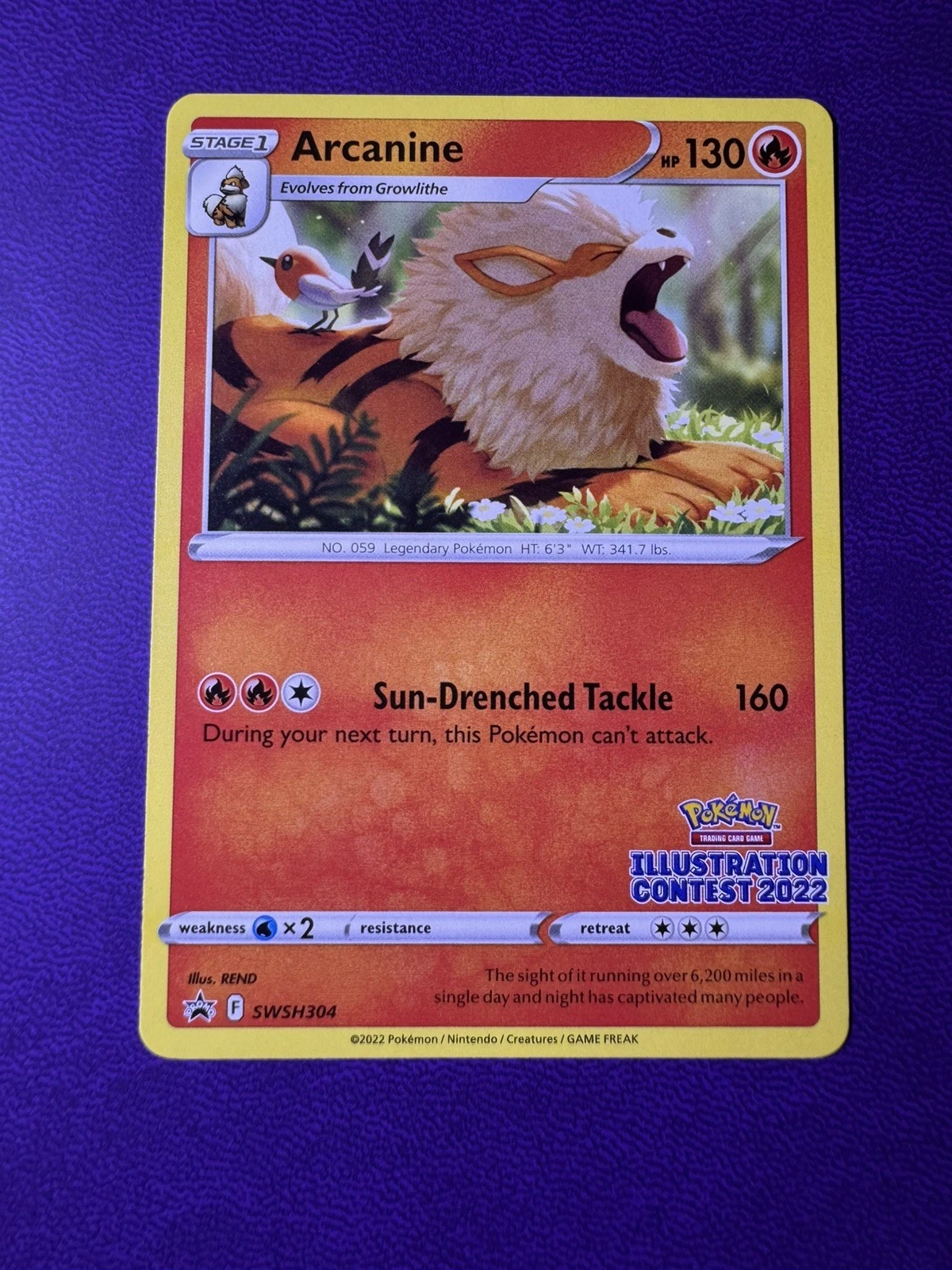 Arcanine - SWSH Black Star Promos #SWSH304 Price & Value ($60.22