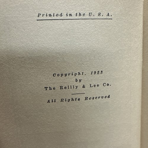 Antique 1923 The Passing Throne - Edgar A Guest - Poetry - Embossed Cover - Picture 3 of 4