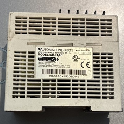 AutomationDirect CLICK C0-01AC Switching Power Supply 24VDC 1.3A DIN Rail
