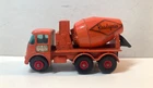 MATCHBOX King Size K-13 Ready Mix Concrete Truck ORANGE Rotating Drum LESNEY