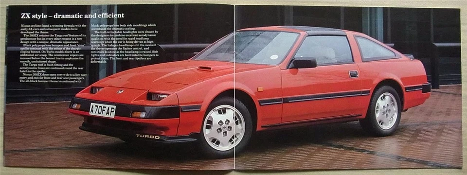 NISSAN 300ZX Car Sales Brochure 1984-85 - Image 3 of 4
