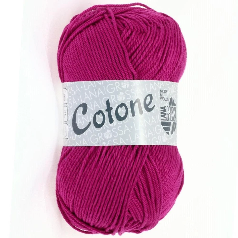 Wolle Kreativ! Lana Grossa - Cotone - Fb. 42 zyklam 50 g