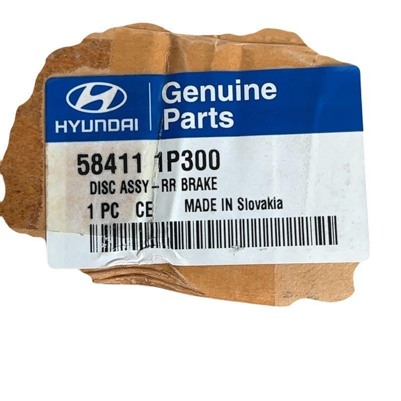 Disque de frein arrière pour HYUNDAI ix20 diamètre 258mm pièce d'origine 584111P300