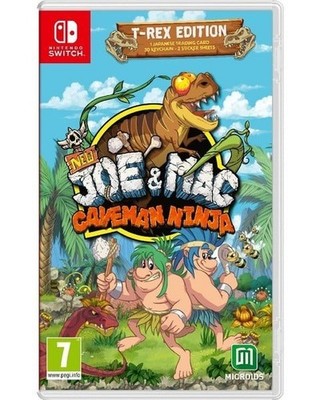 New Joe & Mac: Caveman Ninja (T-Rex Edition) | Nintendo Switch Spiel | neu & ovp
