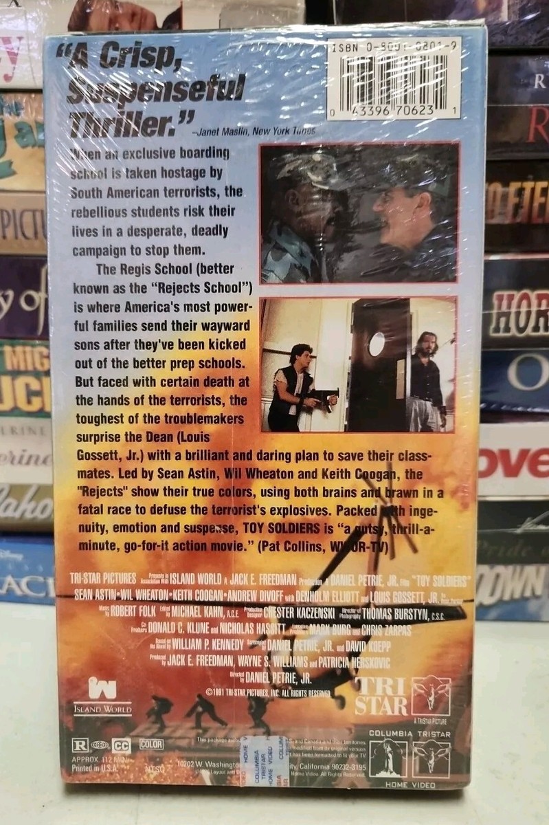 その他 Two Soldiers [VHS] Toy Soldiers (VHS, 1991, Closed Captioned) for sale online