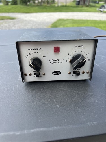 Ameco PLF-2 Preamplifier 1.8 - 54 MHZ for tranceiver - Picture 2 of 6