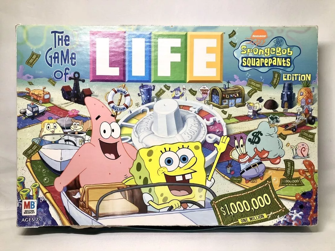 The Game of Life - SpongeBob Edition : Nickelodeon : Free Download