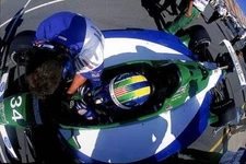 Dennis Vitolo Ford Reynard 99I for Nicoderm CQ-Nicorette gets his - Old Photo