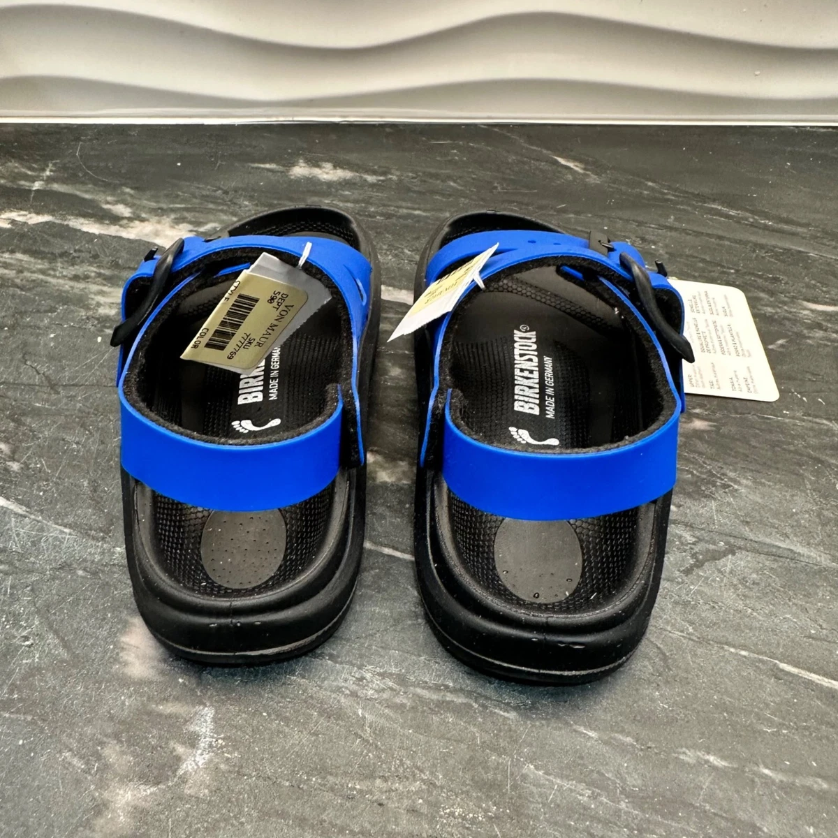 Birkenstock Mogami Milano Sandals Kids Size 24 US 6 Ultra Blue