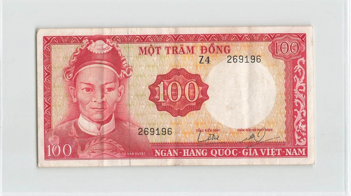 Circulated 1966 Vietnamese Paper Money for sale | eBay