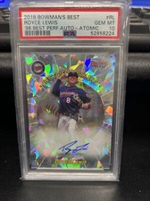2018 Bowman's Best Royce Lewis Atomic Refractor /25!! PSA 10 POP 2 🔥🔥
