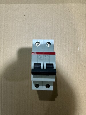 2CDS252001R0101 Brand New ABB Miniature Circuit Breaker S202-D10 2P 10A 440V - D