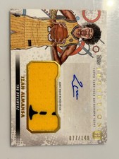 Izan Almansa, Topps #/149, OTE Interception, Autograph Card, Jersey,iarc-ia3.