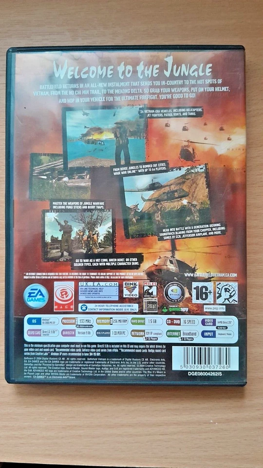 Battlefield Vietnam: PC CD-ROM 3 Disc Game With Manual - Image 2 of 4