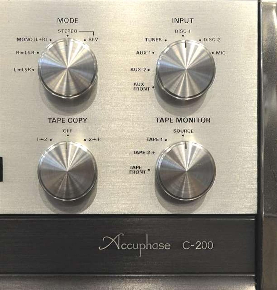ACCUPHASE C-200 Preamp AC100V Working #31398 | eBay