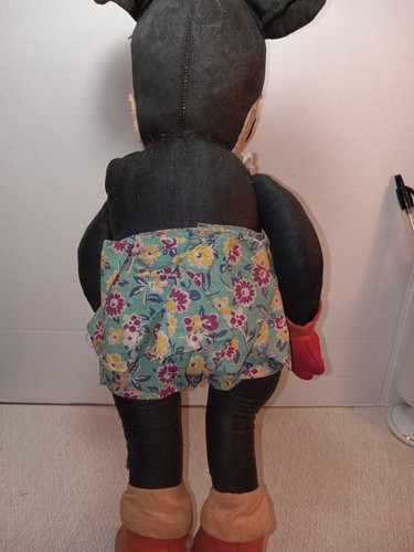 MICKEY MOUSE Minnie RARE VINTAGE 18“ DOLL 1930’s - Picture 13 of 14