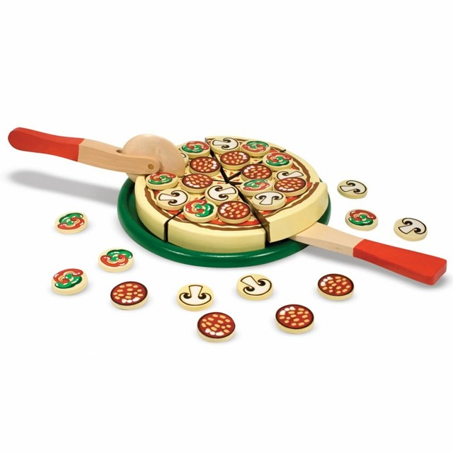 melissa and doug wooden pizza party
