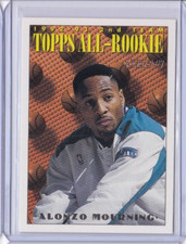 1993-94 Topps Gold All Rookie Team Alonzo Mourning #177 HOF IDBB