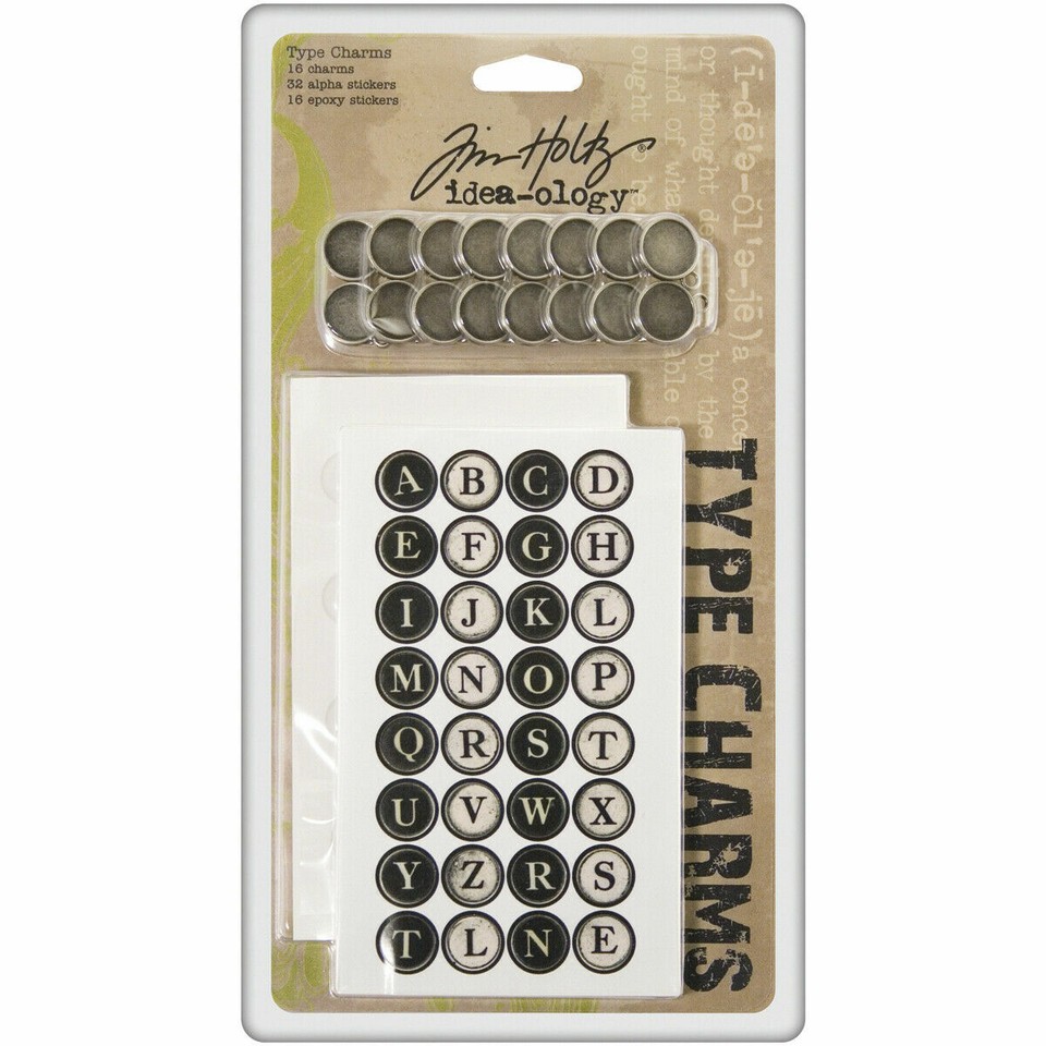 Tim Holtz Idea-ology Embellishments - Choose From 51 Types, Metal Mixed Media Craft