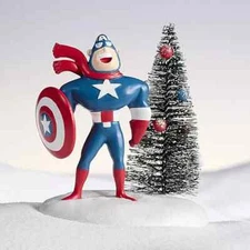 CAPTAIN AMERICA marvel 2024 St. Nicholas Square Christmas NEW