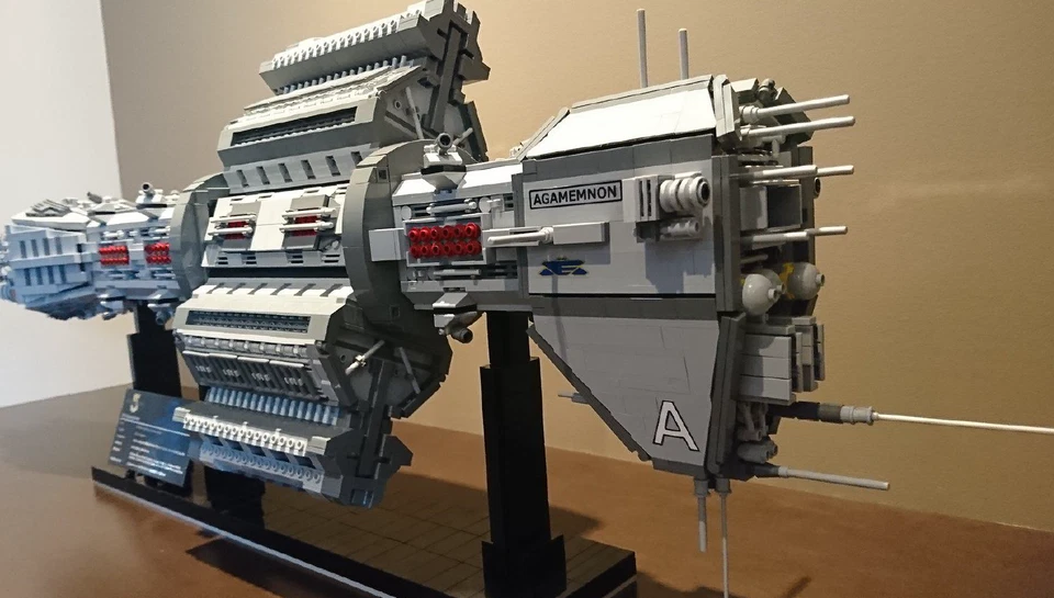 Custom Stickers for MOC Babylon 5 Omega Class Destroyer - Image 3 of 4