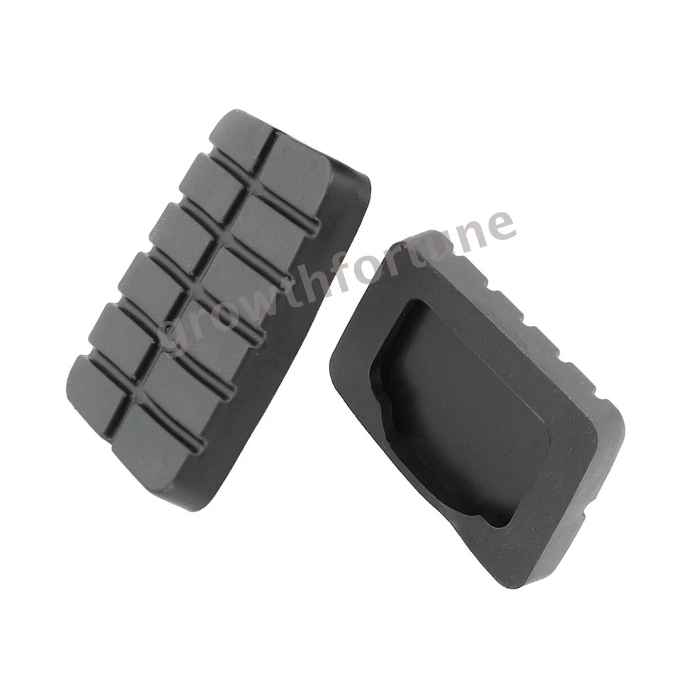 Cubierta de goma para pedal de freno de embrague de 2 piezas de repuesto para Nissan Axxess carrocería dura Foto 2 de 4