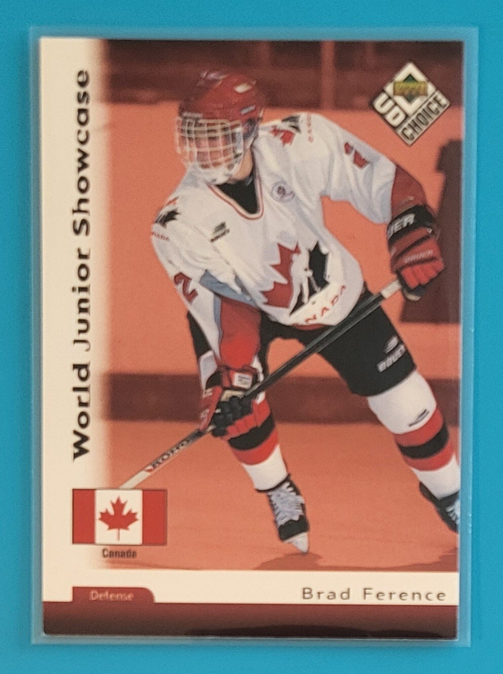 1998-99 Upper Deck UD Choice World Junior Showcase #261 Brad Ference Team Canada