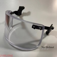 Ballistic Glass Visor Bulletproof Face Shield Goggles for FAST Helmet NIJ IIIA