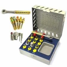12 Pcs Bone Expander Kit, Dental Implant Kit with Sterilization Box