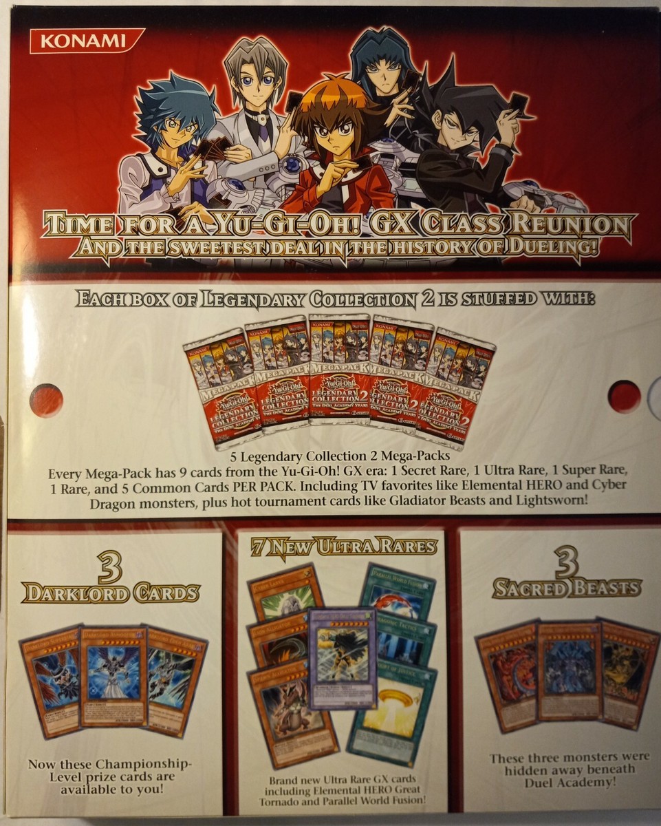Yu-Gi-Oh Legendary Collection 2 (The Duel Academy Years+13 Original Ultra  Rares) | eBay