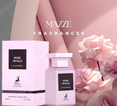 Rose Petals by Maison Alhambra Eau De Parfum 2.7 oz 80 ml Super