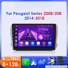 Car Radio For Peugeot 2008 208 Wireless CarPlay Android Auto Intelligent Systems
